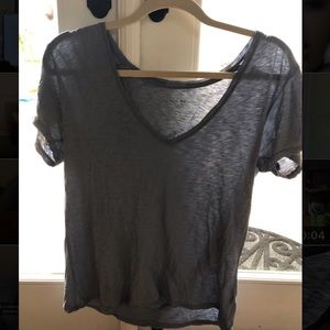 BRANDY MELVILLE GREY T SHIRT